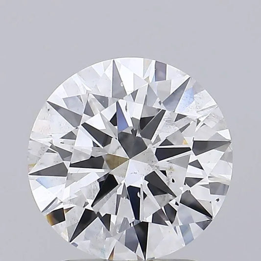 2.22ct Round Lab Grown Diamond (Colour E, Clarity SI1, Cut EX, IGI)