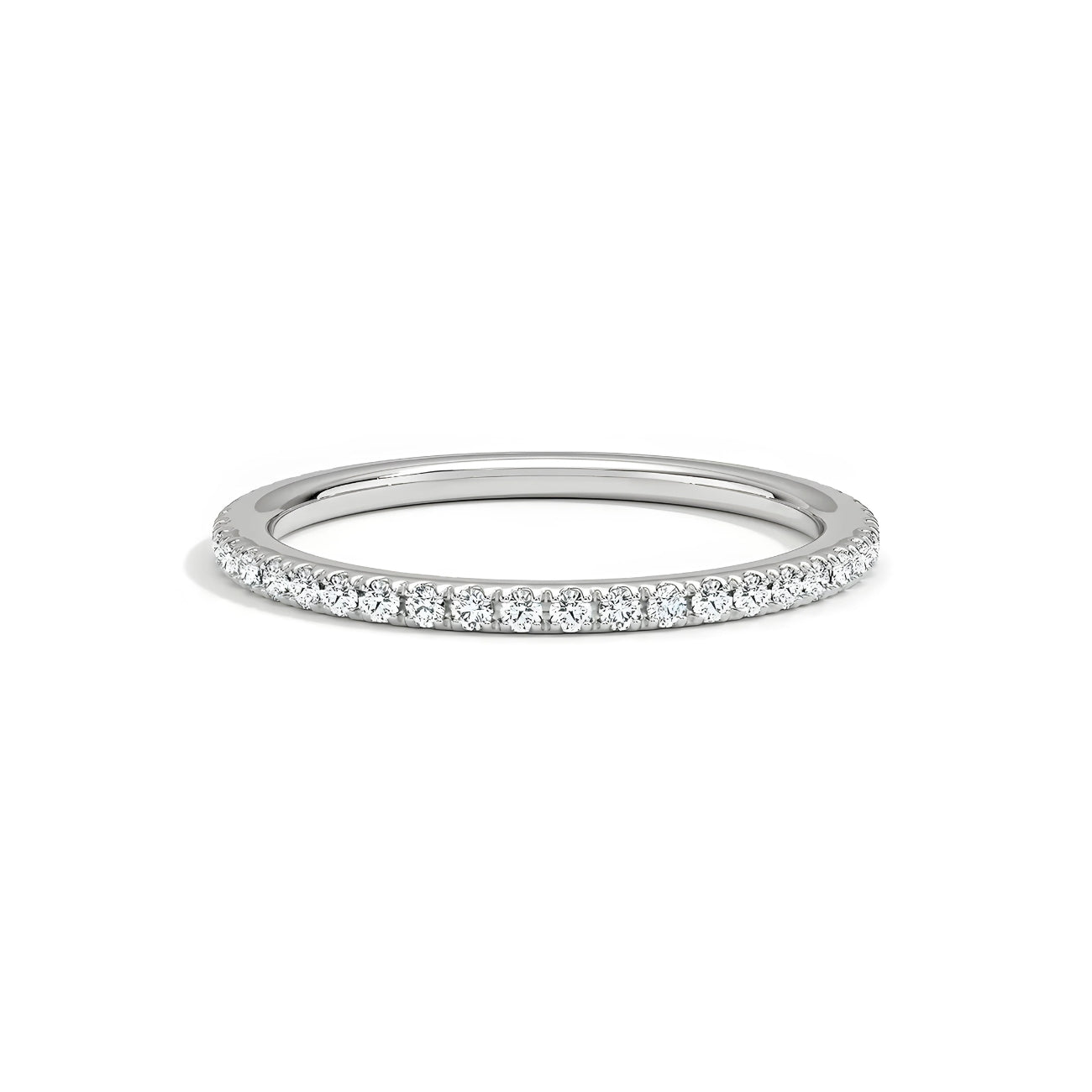 Sara 3/4 Pavé Wedding Band