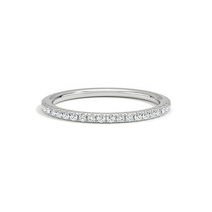 Sara 3/4 Pavé Wedding Band