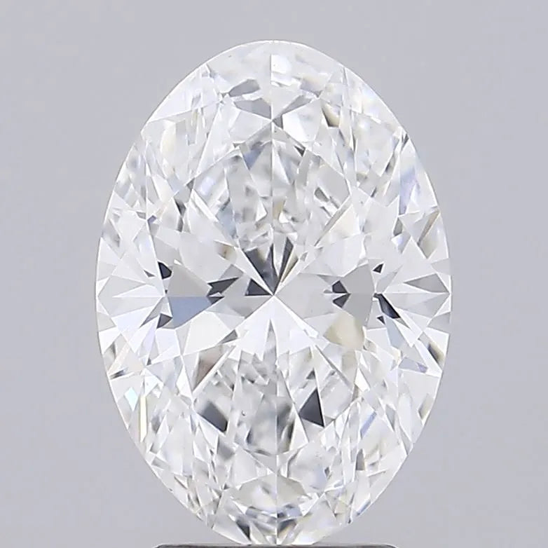 3.08ct Oval Lab Grown Diamond (Colour E, Clarity VS1, IGI Certified)