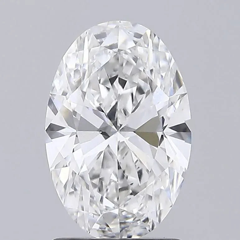 2.00ct Oval Lab Grown Diamond (Colour E, Clarity VS1, IGI Certified)