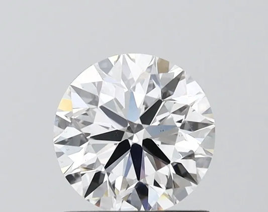 2.00ct Round Lab Grown Diamond (Colour D, Clarity VVS2, Cut EX, IGI Certified)