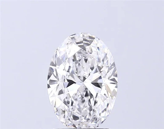 2.02ct Oval Lab Grown Diamond (Colour D, Clarity VS2, IGI Certified)