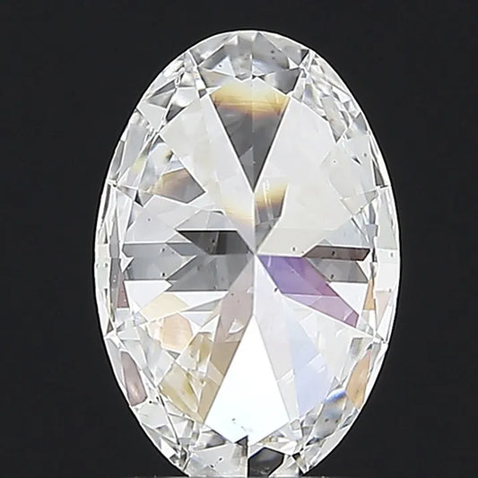 2.02ct Oval Lab Grown Diamond (Colour E, Clarity VS2, IGI Certified)