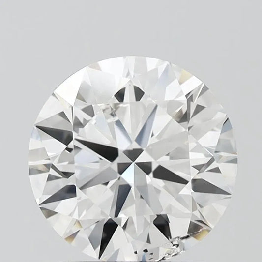2.02ct Round Lab Grown Diamond (Colour E, Clarity SI1, Cut ID, IGI Certified)