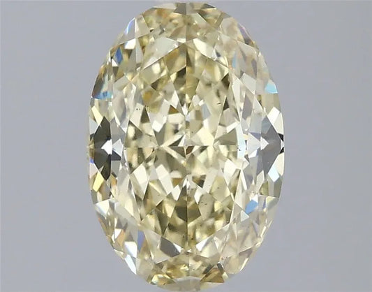 2.05ct Oval Lab Grown Diamond (Colour Fancy Intense Yellow, Clarity VS2, IGI Certified)