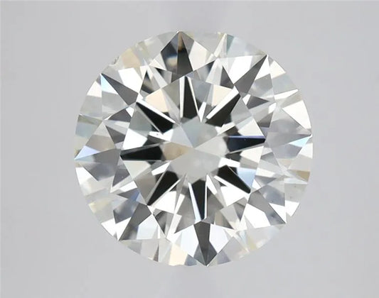 2.14ct Round Natural Diamond (Colour J, Clarity VS2, Cut EX, IGI Certified)