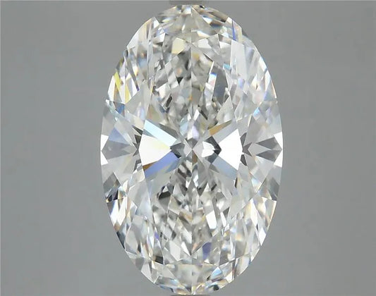 4.76ct Oval Lab Grown Diamond (Colour F, Clarity VS1, IGI)