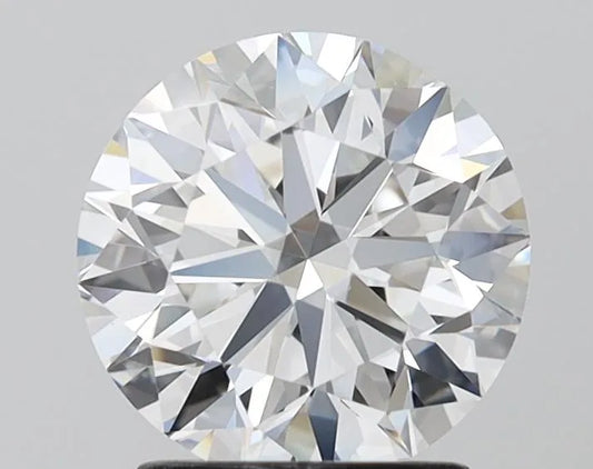 2.00ct Round Lab Grown Diamond (Colour E, Clarity VVS2, Cut EX, IGI Certified)