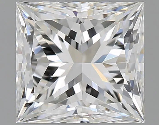 1.01ct Princess Natural Diamond (Colour F, Clarity VS1, GIA)