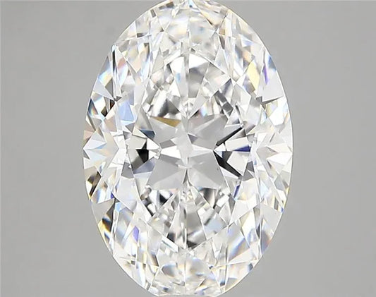 2.88ct Oval Lab Grown Diamond (Colour D, Clarity VVS2, IGI)