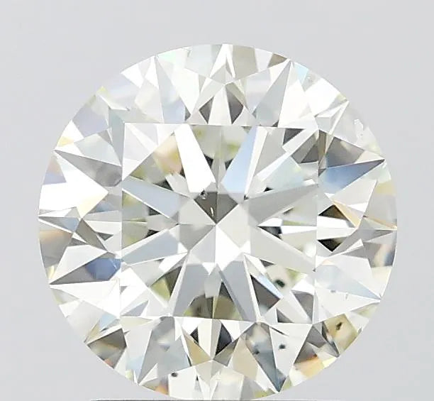 2.02ct Round Natural Diamond (Colour J, Clarity SI1, Cut EX, IGI Certified)