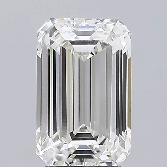 3.00ct Emerald Lab Grown Diamond (Colour G, Clarity VVS2, IGI Certified)