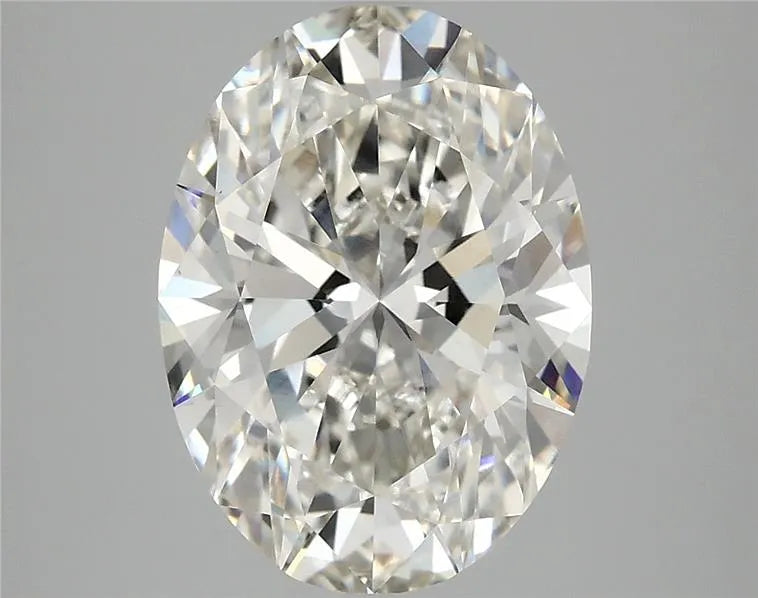 3.87ct Oval Lab Grown Diamond (Colour H, Clarity VVS2, IGI Certified)
