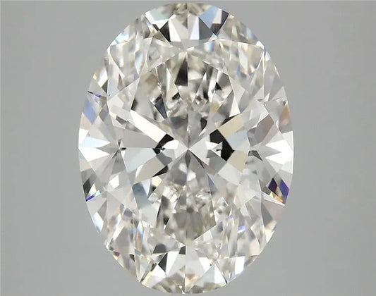 3.87ct Oval Lab Grown Diamond (Colour H, Clarity VVS2, IGI Certified)