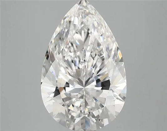 3.93ct Pear Lab Grown Diamond (Colour E, Clarity VS2, IGI Certified)