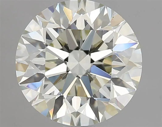 2.01ct Round Natural Diamond (Colour J, Clarity VS2, Cut EX, IGI Certified)