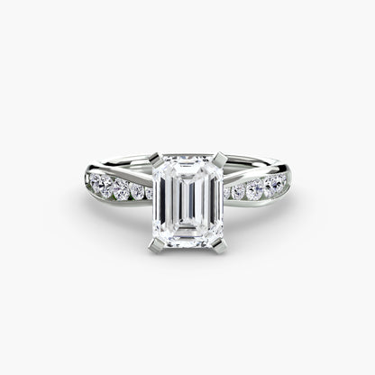 Solitaire with Pavé 3