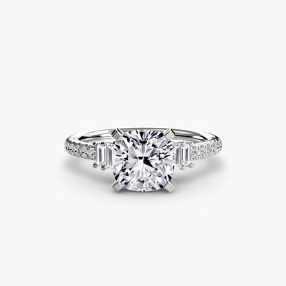 Solitaire with Pavé 4