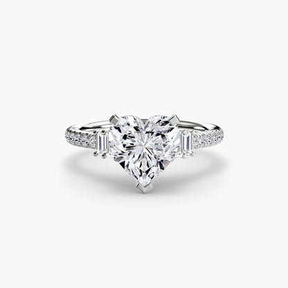 Solitaire with Pavé 4