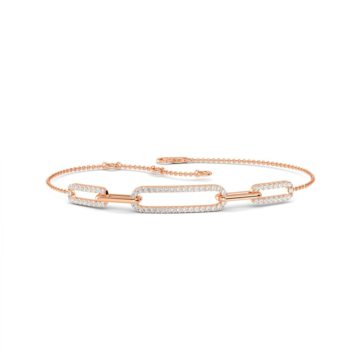Rose Gold / 0.32ct Lab Grown Diamond Bracelet