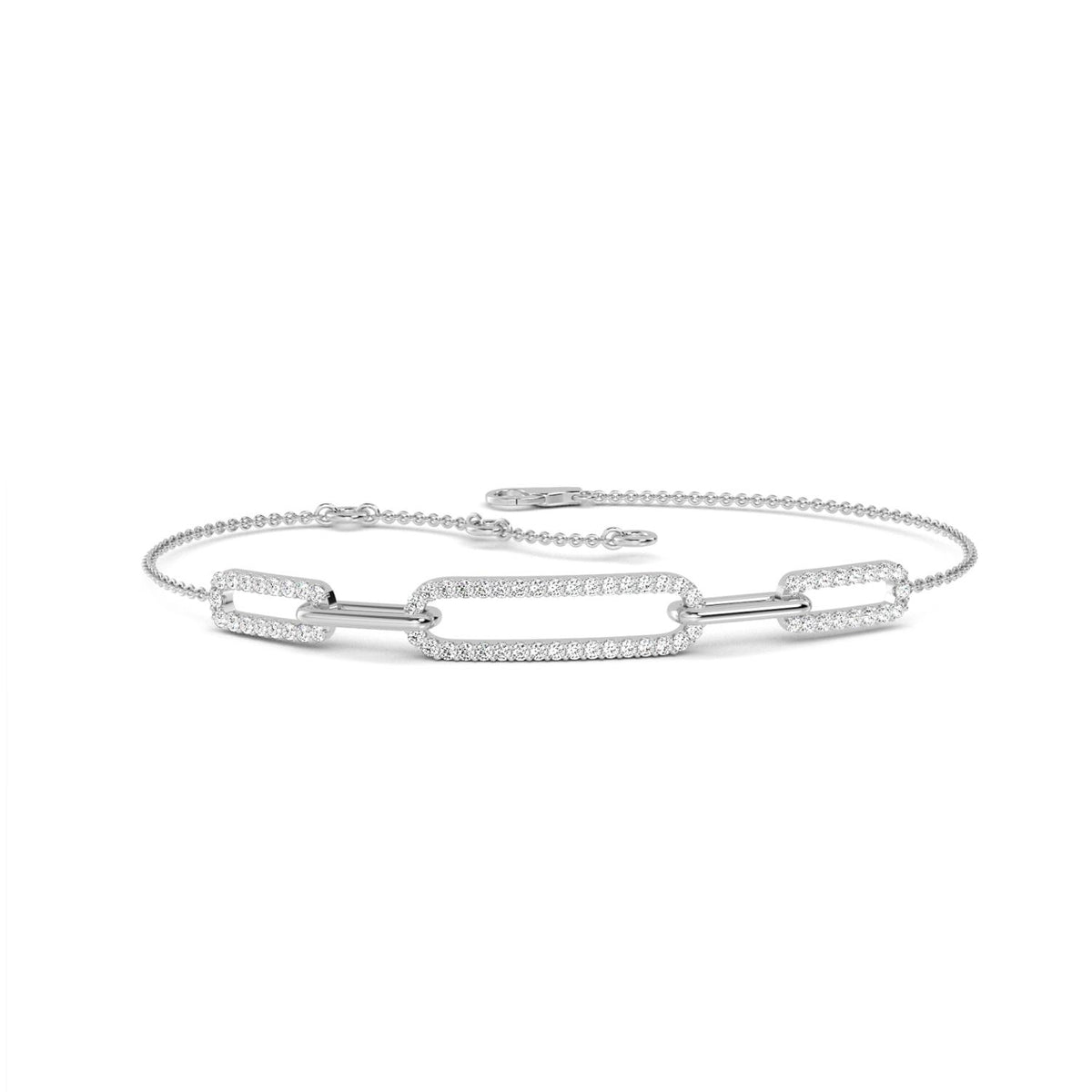 White Gold / 0.32ct Lab Grown Diamond Bracelet