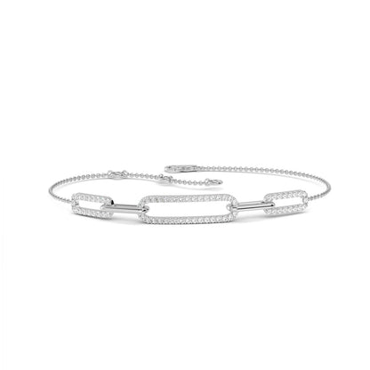 White Gold / 0.32ct Lab Grown Diamond Bracelet