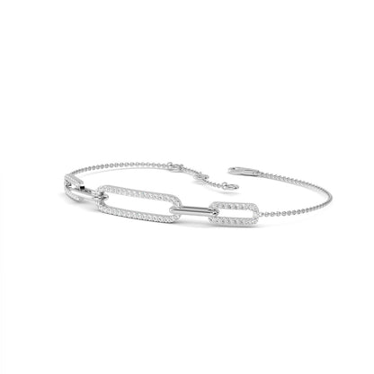 White Gold / 0.32ct Lab Grown Diamond Bracelet