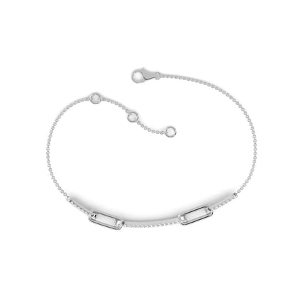 White Gold / 0.32ct Lab Grown Diamond Bracelet
