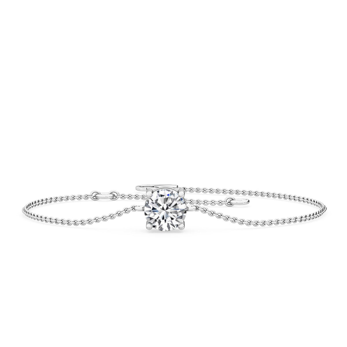 White Gold / 1.00ct Lab Grown Diamond Bracelet
