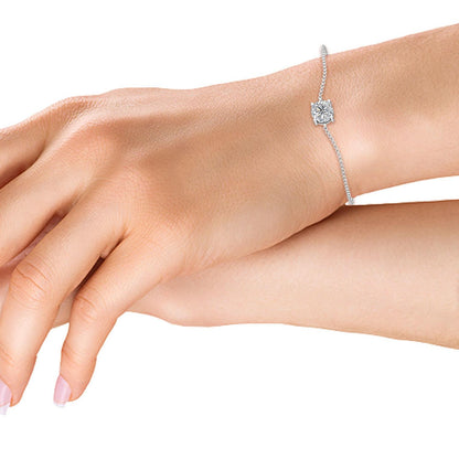 White Gold / 1.00ct Lab Grown Diamond Bracelet