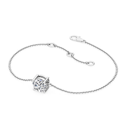 White Gold / 1.00ct Lab Grown Diamond Bracelet