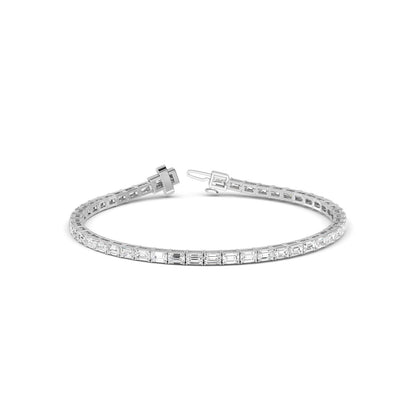 White Gold / 5.18ct Lab Grown Diamond Tennis Bracelet