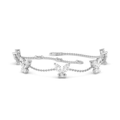 White Gold / 1.41ct Lab Grown Diamond Bracelet