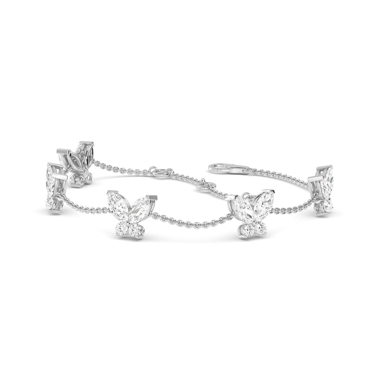 White Gold / 1.41ct Lab Grown Diamond Bracelet