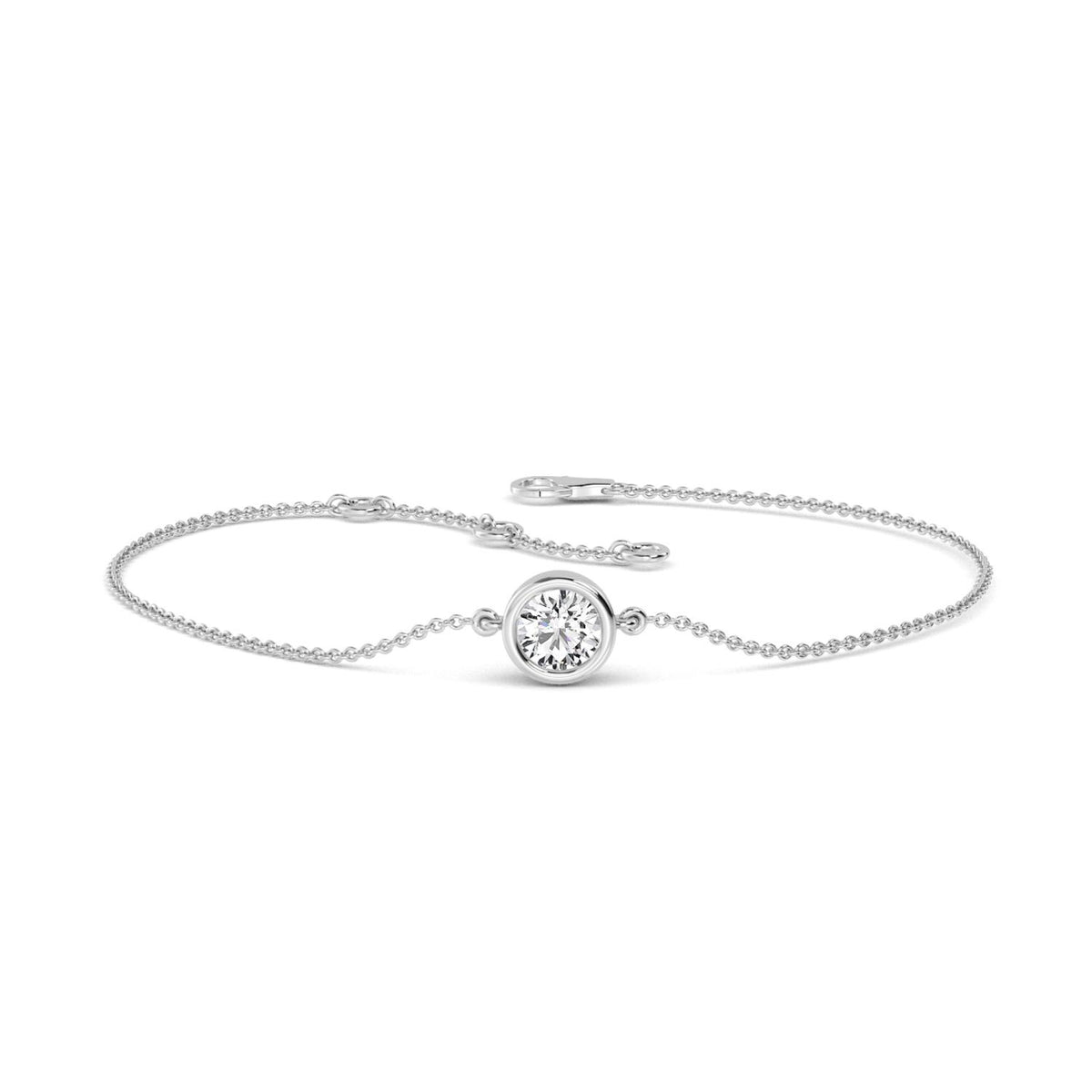 White Gold / 0.50ct Lab Grown Diamond Bracelet