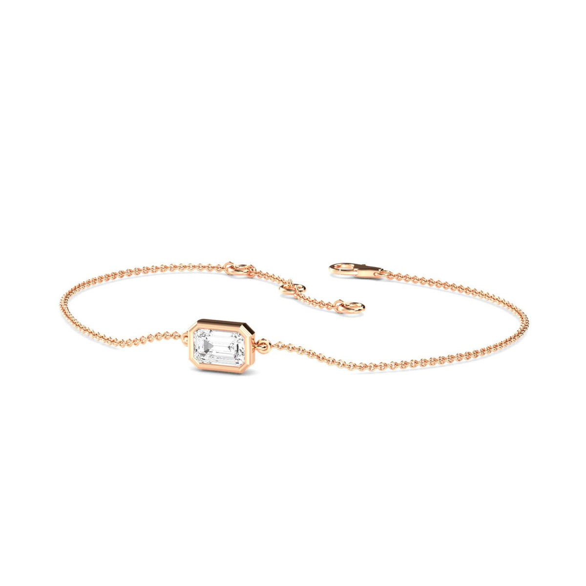 Rose Gold / 0.50ct Lab Grown Diamond Bracelet