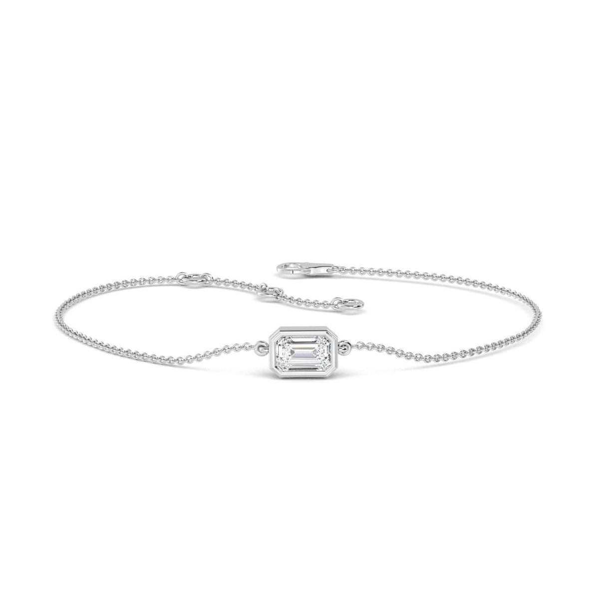 White Gold / 0.50ct Lab Grown Diamond Bracelet
