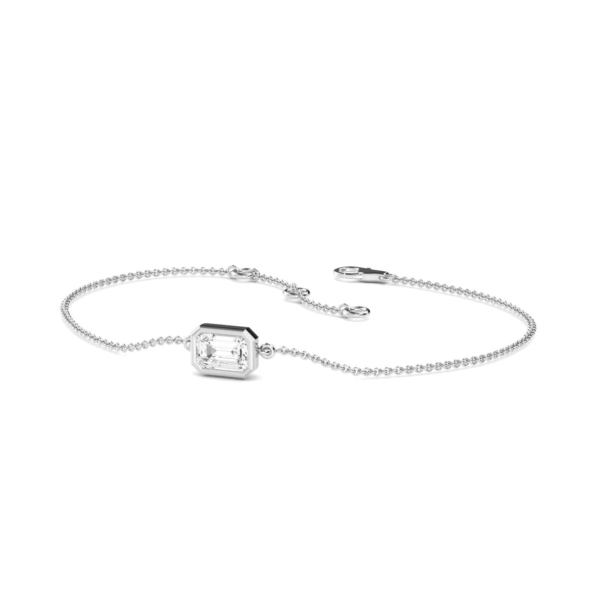 White Gold / 0.50ct Lab Grown Diamond Bracelet