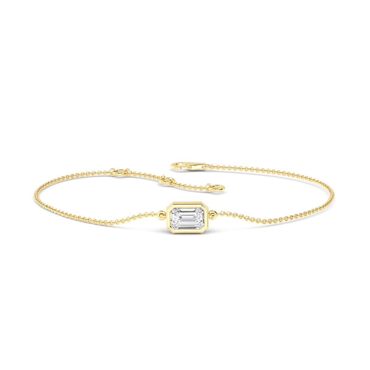 Yellow Gold / 0.50ct Lab Grown Diamond Bracelet