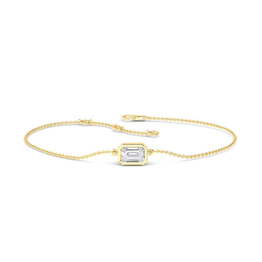 Yellow Gold / 0.50ct Lab Grown Diamond Bracelet