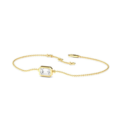 Yellow Gold / 0.50ct Lab Grown Diamond Bracelet