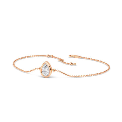 Rose Gold / 0.50ct Lab Grown Diamond Bracelet