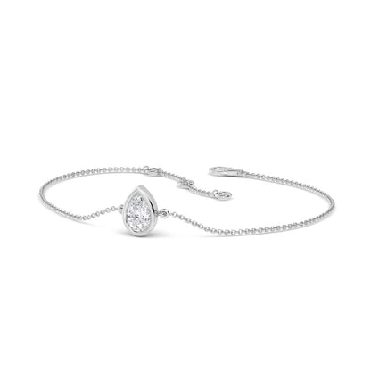 White Gold / 0.50ct Lab Grown Diamond Bracelet