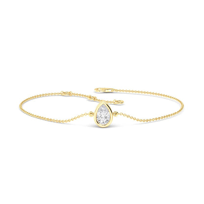 Yellow Gold / 0.50ct Lab Grown Diamond Bracelet
