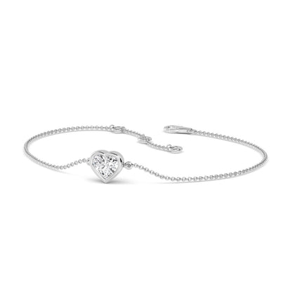 White Gold / 0.50ct Lab Grown Diamond Bracelet