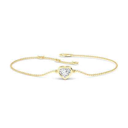 Yellow Gold / 0.50ct Lab Grown Diamond Bracelet