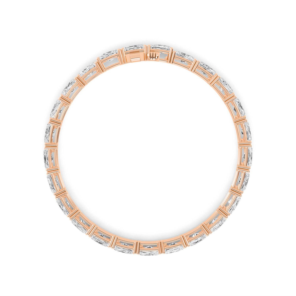 Rose Gold / Lab Grown Diamond Bracelet