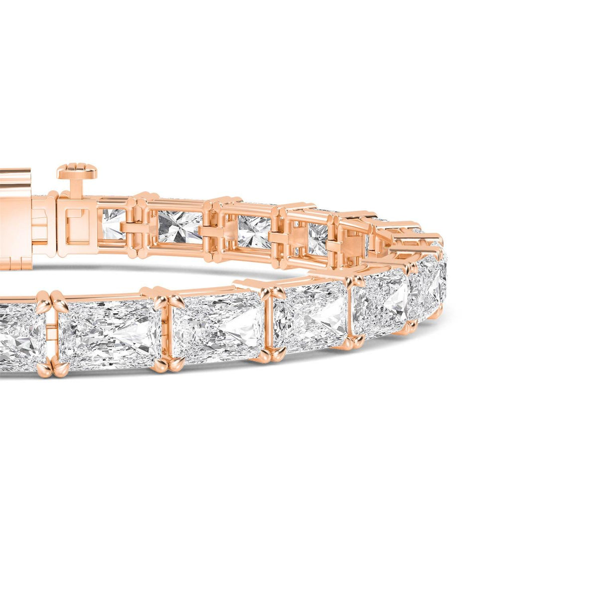 Rose Gold / Lab Grown Diamond Bracelet