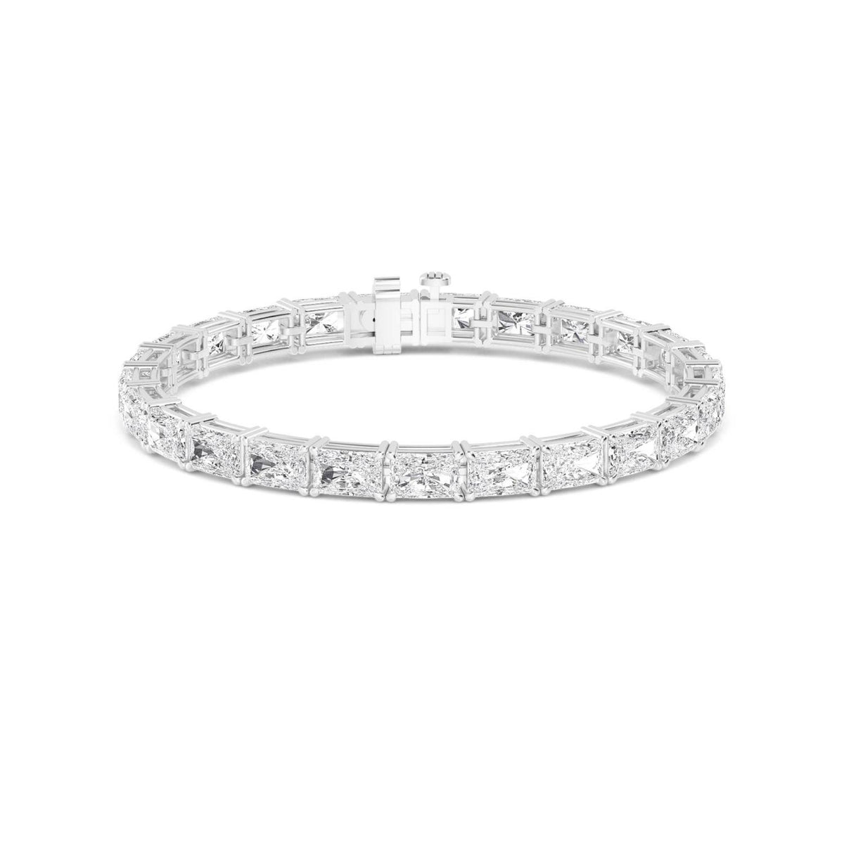 White Gold / Lab Grown Diamond Bracelet